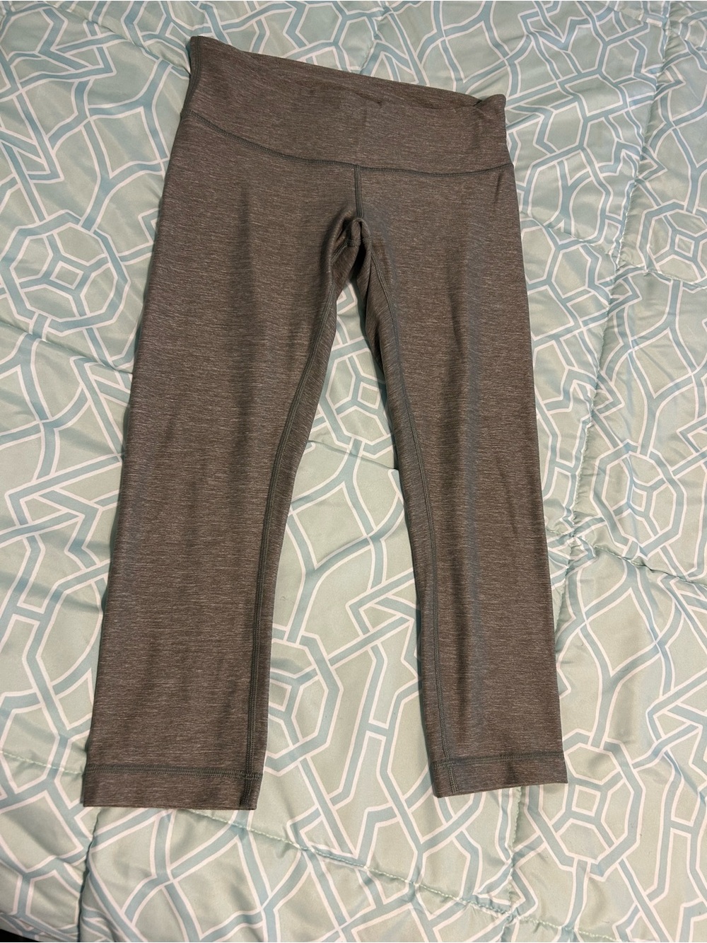 lululemon athletica Gray Cropped Leggings -21